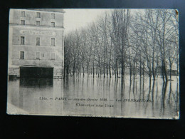 PARIS            JANVIER-FEVRIER 1910     LES INONDATIONS                 CHARENTON SOUS L'EAU - De Overstroming Van 1910