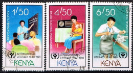 KENYA / / Oblitérés/Used / 1990 - Alphabétisation - Kenia (1963-...)