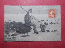 Carte Postale - LE TREPORT (76) - Le Père Bchelit Dernier Marin De La Belle Poule (B472) - Pêche