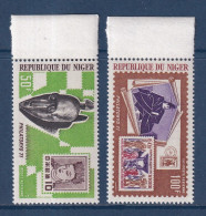 Niger - YT PA N° 154 Et 155 ** - Neuf Sans Charnière - Poste Aérienne - 1971 - Niger (1960-...)