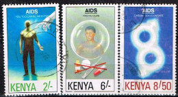 KENYA / / Oblitérés/Used / 1991 - Prévention Contre Le Sida - Kenya (1963-...)