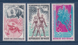 Niger - YT PA N° 159 à 161 ** - Neuf Sans Charnière - Poste Aérienne - 1971 - Niger (1960-...)