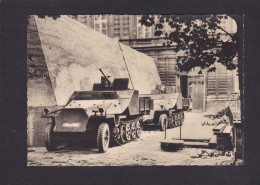 CPSM Libération De Paris WWII Anti Allemagne Nazi Voir Scan Du Dos Char D'assaut Tank - Andere & Zonder Classificatie