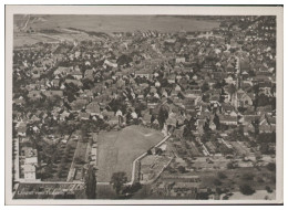 MW25310x/ Langen Foto AK Seltenes Strähle Luftbild Ca.1935 - Autres & Non Classés