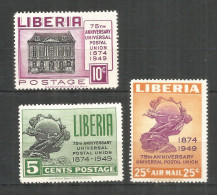 Liberia 1950 Mint Stamps MNH (**) Set  - Liberia