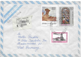 Postzegels > Amerika > Argentinië >aangetekende Brief Met 3 Postzegels (18007) - Otros & Sin Clasificación