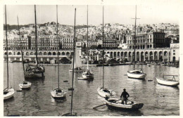 ALGER  Vue  Générale Prise Du Port RV - Alger