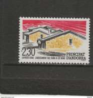 ANDORRE 1990 Séchage Du Tabac Yvert 395 NEUF** MNH - Ongebruikt