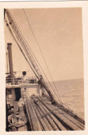 Petite Photo - 1922 - A Bord Du Paquebot SS TADLA ( Compagnie Paquet ) Croisiere Marseille - Constantinople - Bateaux