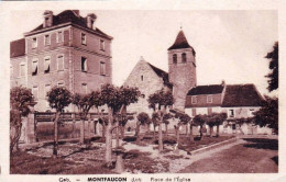 46 - Lot -  MONTFAUCON -  Place De L'église - Andere & Zonder Classificatie