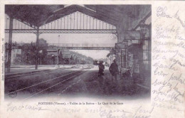 86 - Vienne -  POITIERS -  Le Quai De La Gare - Vallée De La Boivre - Poitiers
