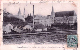 86 - Vienne -  LIGUGE -  L'abbaye Saint Martin - Vue Generale Prise A L'est - Autres & Non Classés