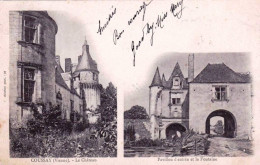 86 - Vienne -  COUSSAY - Le Chateau - Pavillon D'entrée Et La Fontaine - Other & Unclassified