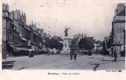 03 - Allier -  MOULINS -  Place De L'Allier - Moulins