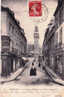 03 - Allier -  MOULINS -  La Rue De L'horloge Et La Tour Jacquemart - Moulins