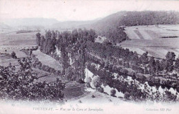 89 - Yonne -  VOUTENAY Sur CURE  - Vue Sur La Cure Et Sermizelles - Andere & Zonder Classificatie