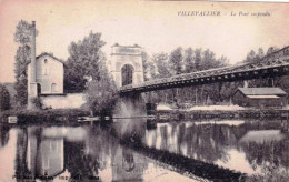 89 - Yonne -  VILLEVALLIER - Le Pont Suspendu - Autres & Non Classés