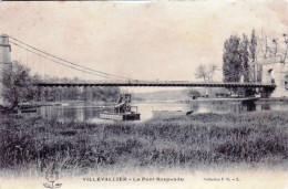 89 - Yonne - VILLEVALLIER  - Le Pont Suspendu - Autres & Non Classés