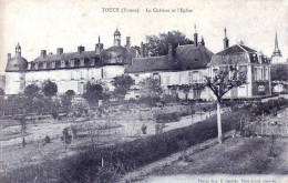 89 -  Yonne -  TOUCY -  Le Chateau Et L'église - Toucy