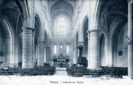 89 -  Yonne -  TOUCY -  Interieur De  L'église  - Toucy