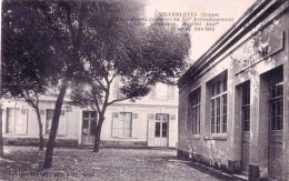 89 - Yonne -  VILLEBLEVIN - Colonie Scolaire Du XII. Arrondissement, Cour Interieure, Hopital Auxilliaire ( Guerre 1914  - Villeblevin