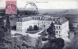 89 - Yonne -  TONNERRE -  L'Hopital A Vol D'oiseau - Tonnerre