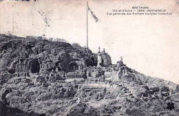 35 - Ille Et Vialine - ROTHENEUF ( Saint Malo ) -  Vue Generale Des Rochers Sculptés - Rotheneuf