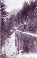 31 - Haute Garonne - LUCHON - Superbagneres - Le Chemin De Fer A Crémailleres - Le Viaduc Du Mail Trinquat - Luchon