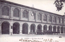 30 - Gard -  NIMES - La Gare P.L.M - Nîmes