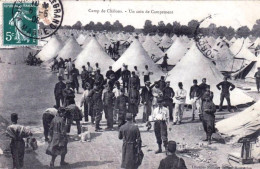 51 - Marne -  CHALONS  Sur MARNE -  Camp De Chalons - Un Coin De Campement - Militaria - Châlons-sur-Marne
