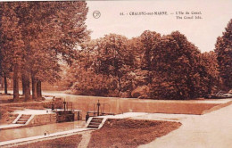 51 - Marne -  CHALONS  Sur MARNE - L'ile Du Canal - Châlons-sur-Marne