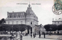 51 - Marne -  VITRY Le FRANCOIS - Caisse D'épargne - Vitry-le-François