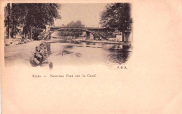 51 -  Marne -  REIMS -  Nouveau Pont Sur Le Canal - Reims