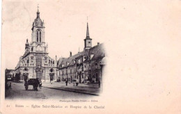 51 - Marne -  REIMS -  Eglise Saint Maurice Et Hospice De La Charité - Reims