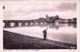 45 - Loiret -  GIEN -   Pont Sur La Loire Et Vue Generale - Gien