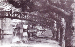 45 - Loiret -  MONTARGIS -  Le Canal Et La Passerelle - Montargis