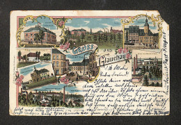 ALLEMAGNE - GLAUCHAU - Gruss Aus Glauchau - 1898 - Glauchau