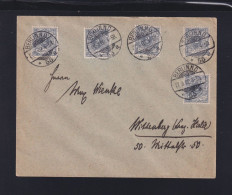 Dt. Reich Briefkuvert 1902 MeF - Covers & Documents