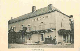 46 - Beauregard - Café David - Animée - CPA - Voir Scans Recto-Verso - Andere & Zonder Classificatie