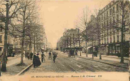 92 - Boulogne Billancourt - Boulogne Sur Seine - Avenue J B Clément - Animée - Etat Coin Supérieur Gauche Plié - CPA - V - Boulogne Billancourt