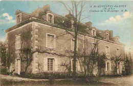 49 - St Augustin Des Bois - Château De La Houssaye - CPA - Voir Scans Recto-Verso - Autres & Non Classés