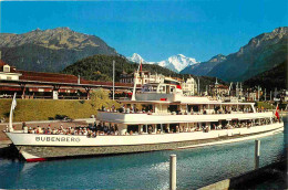 Bateaux - Bateaux Promenade - Bubenberg - Interlaken - Schiffstation - CPM - Carte Neuve - Voir Scans Recto-Verso - Other & Unclassified