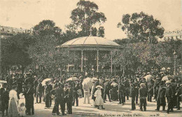 Reproduction CPA - 06 Nice - La Musique Au Jardin Public - Kiosque à Musique - En 1900 - CPM Format CPA - Carte Neuve -  - Parks