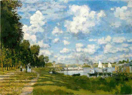 Art - Peinture - Claude Monet - Bassin à Argenteuil - CPM - Voir Scans Recto-Verso - Paintings