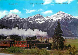 Trains - Autriche - Zillertal Gegen Das Rofangebirge - Tirol - CPM - Voir Scans Recto-Verso - Trains