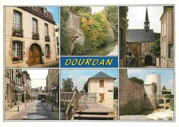 91 - Dourdan - Multivues - Flamme Postale De Paris 5 Mouffetard - CPM - Voir Scans Recto-Verso - Dourdan