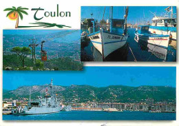 83 - Toulon - Multivues - Bateaux - CPM - Voir Scans Recto-Verso - Toulon