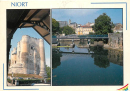 79 - Niort - Multivues - Flamme Postale De  Niort - CPM - Voir Scans Recto-Verso - Niort