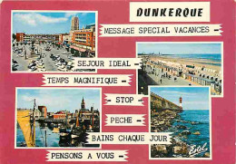 59 - Dunkerque - Multivues - Bateaux - Automobiles - Plages - CPM - Voir Scans Recto-Verso - Dunkerque