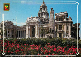 Belgique - Bruxelles - Brussels - Palais De Justice - Fleurs - Blasons - Carte Neuve - CPM - Voir Scans Recto-Verso - Ohne Zuordnung